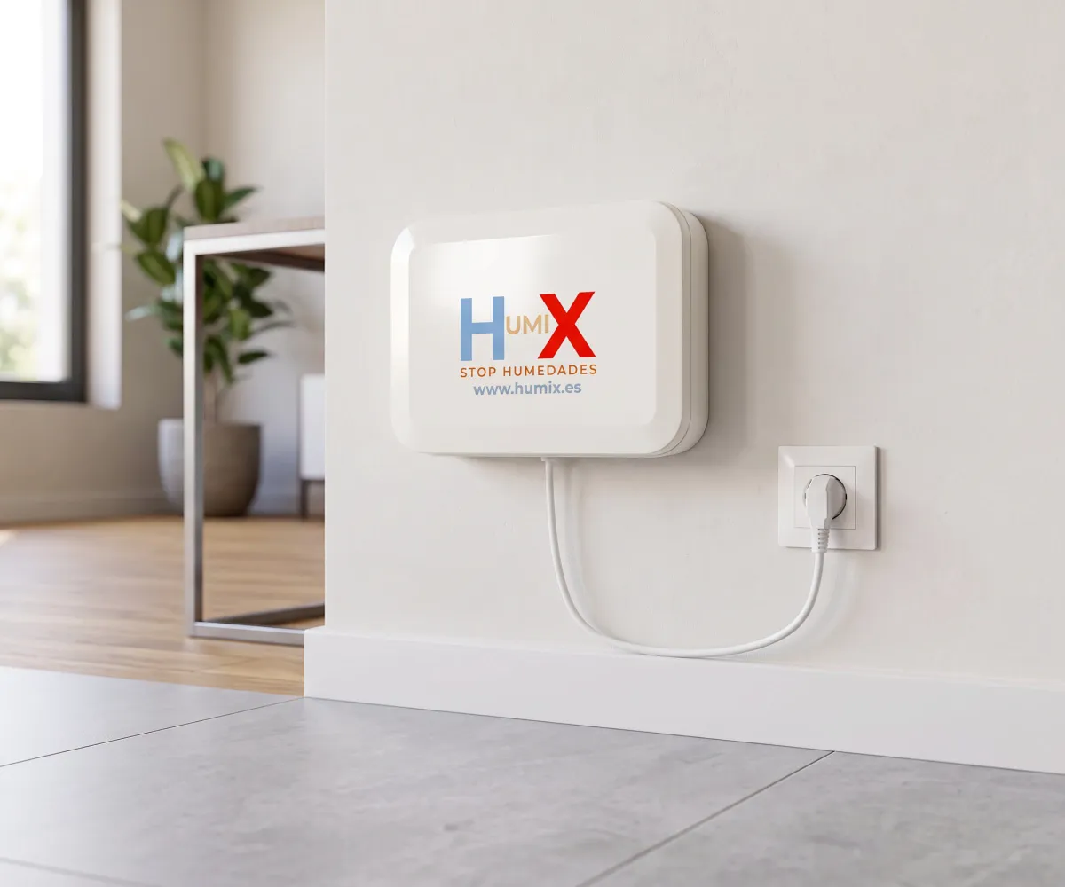 Sistema HUMIX para humedad por capilaridad en una vivienda